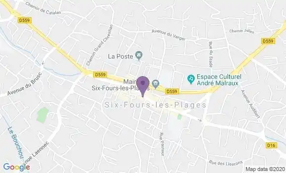 Localisation LCL Agence de Six Fours les Plages