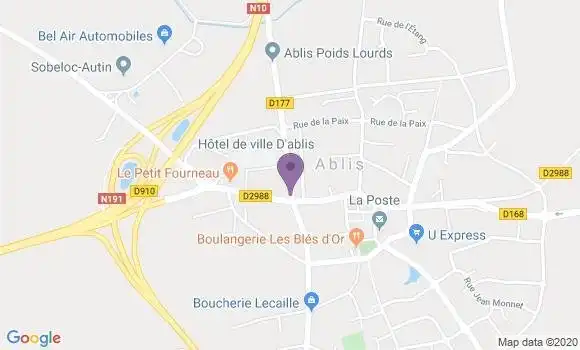 Localisation Banque Populaire Agence d