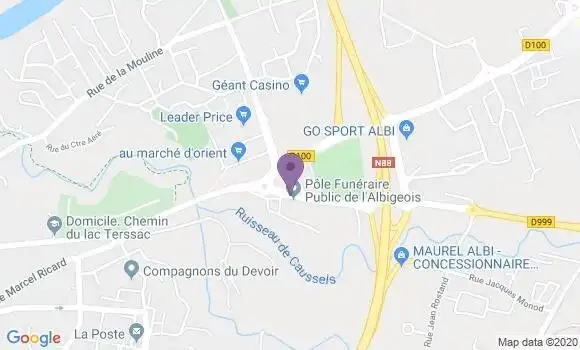 Localisation Banque Populaire Agence d