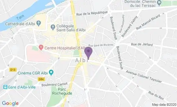 Localisation Banque Populaire Agence d