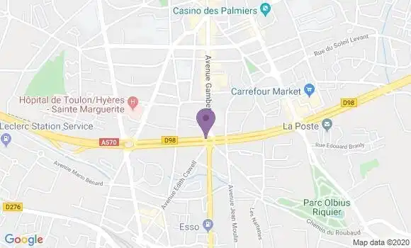 Localisation Banque Populaire Agence d