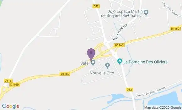 Localisation Banque Populaire Agence de La Roche sur Yon Sud