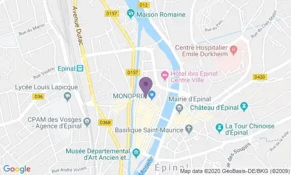Localisation Banque Populaire Agence d
