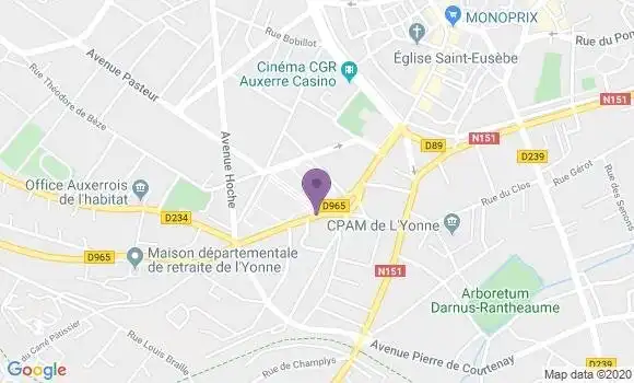 Localisation Banque Populaire Agence d