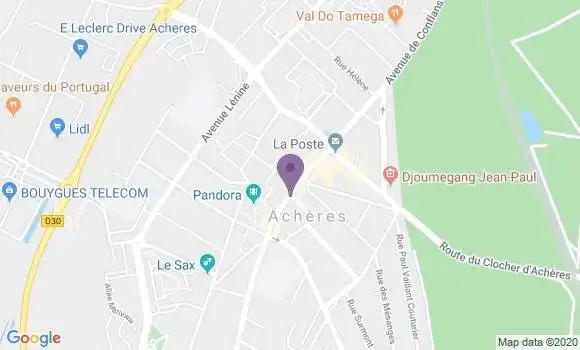Localisation LCL Agence d