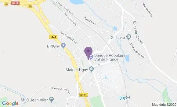 Localisation Banque Populaire Agence d