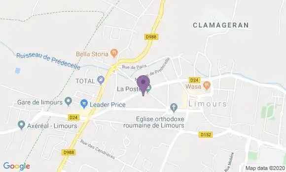 Localisation Banque Populaire Agence de Limours