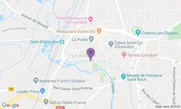 Localisation LCL Agence d
