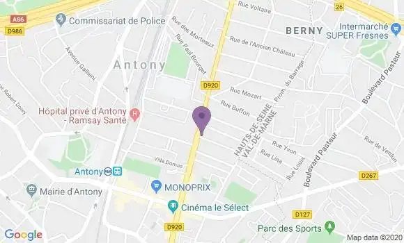 Localisation Banque Populaire Agence d