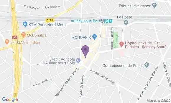 Localisation Banque Populaire Agence d