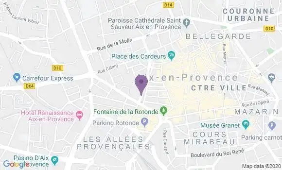 Localisation Crédit Agricole Agence d