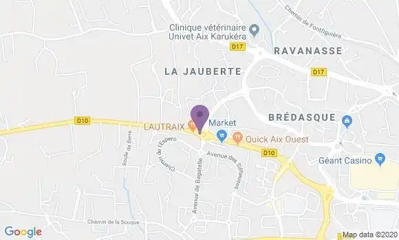Localisation Crédit Agricole Agence d