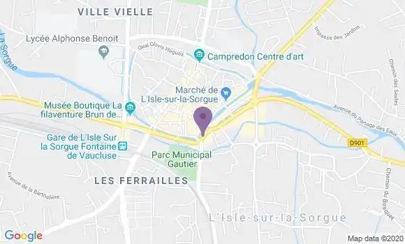 Localisation Crédit Agricole Agence d