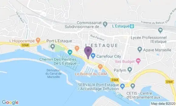 Localisation Crédit Agricole Agence de Marseille l