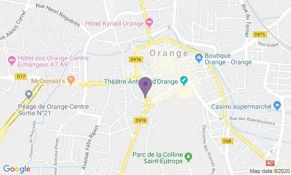 Localisation Crédit Agricole Agence d