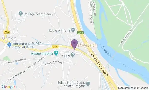 Localisation Crédit Agricole Agence d