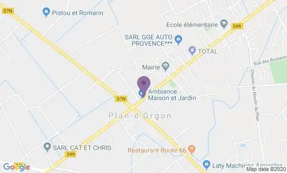 Localisation Crédit Agricole Agence de Plan d