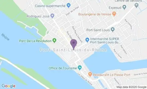 Localisation Crédit Agricole Agence de Port Saint Louis