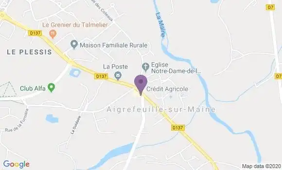 Localisation Crédit Agricole Agence d