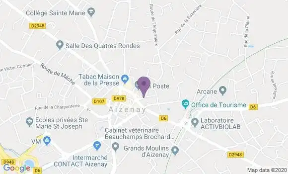 Localisation Crédit Agricole Agence d