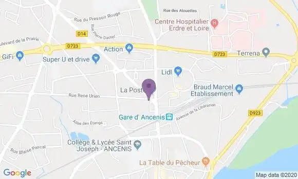 Localisation Crédit Agricole Agence d