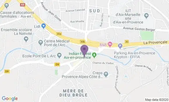 Localisation LCL Agence d