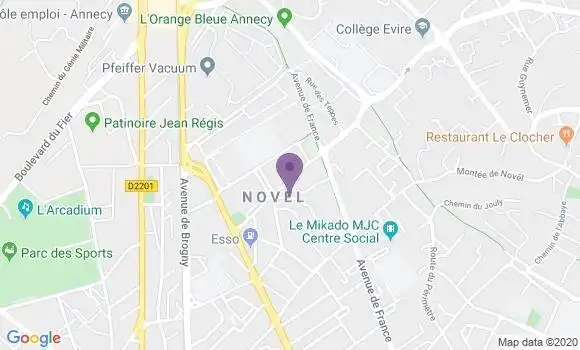 Localisation LCL Agence d