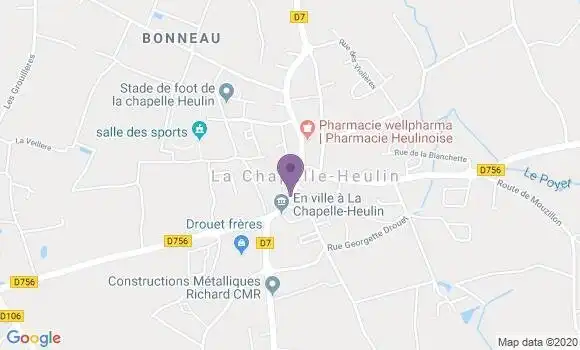Localisation Crédit Agricole Agence d