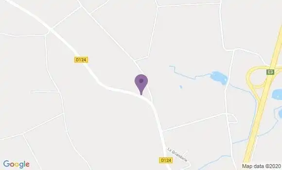 Localisation Crédit Agricole Agence de Nozay