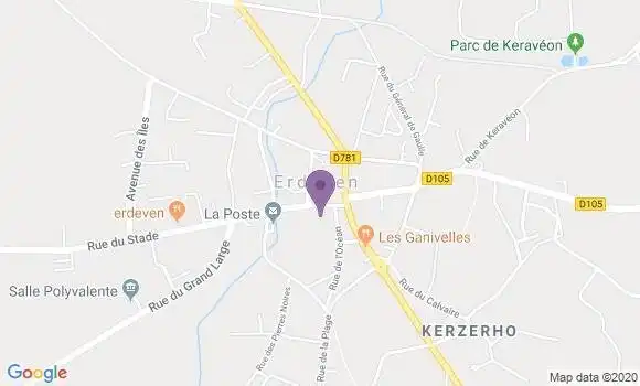 Localisation LCL Agence d