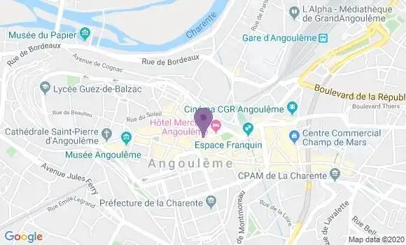 Localisation LCL Agence d
