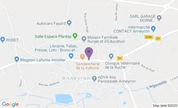 Localisation Crédit Agricole Agence d