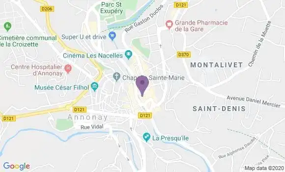Localisation Crédit Agricole Agence d