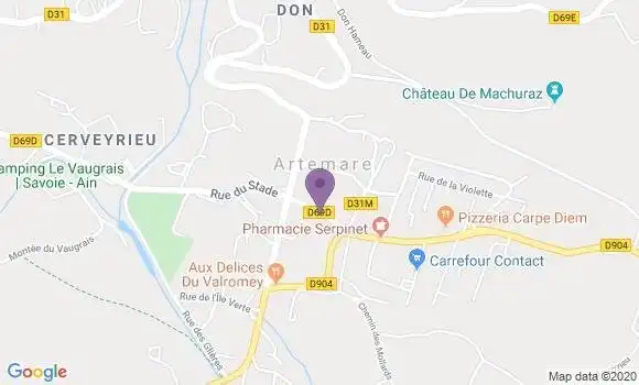 Localisation Crédit Agricole Agence d