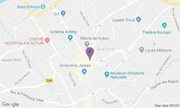 Localisation Crédit Agricole Agence d