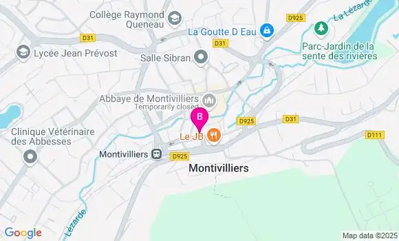 Localisation LCL Agence de Montivilliers