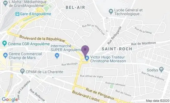 Localisation LCL Agence d