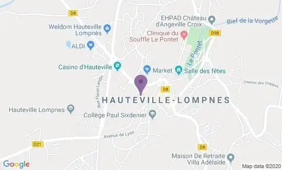 Localisation Crédit Agricole Agence d