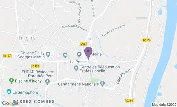 Localisation Crédit Agricole Agence d