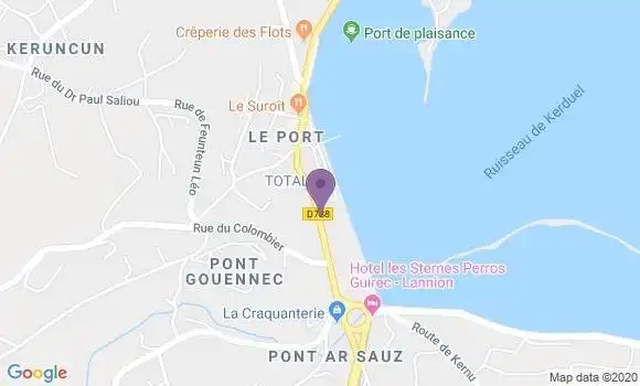 Localisation LCL Agence de Perros Guirec