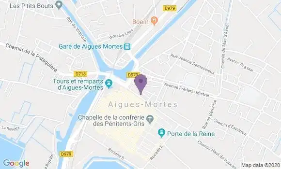 Localisation BNP Paribas Agence d