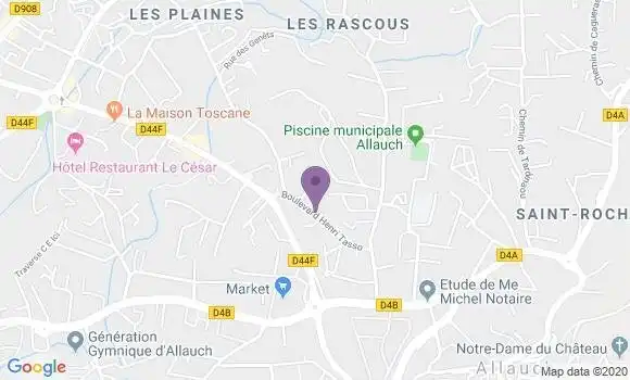 Localisation BNP Paribas Agence d