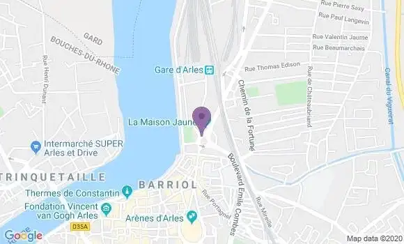 Localisation BNP Paribas Agence d