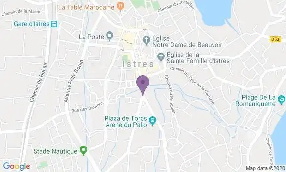 Localisation BNP Paribas Agence d