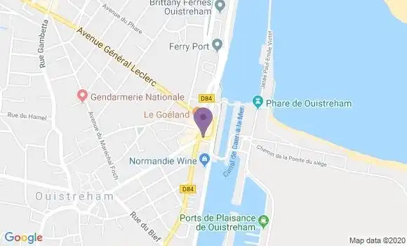 Localisation BNP Paribas Agence de Le Beausset