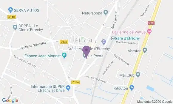 Localisation LCL Agence d