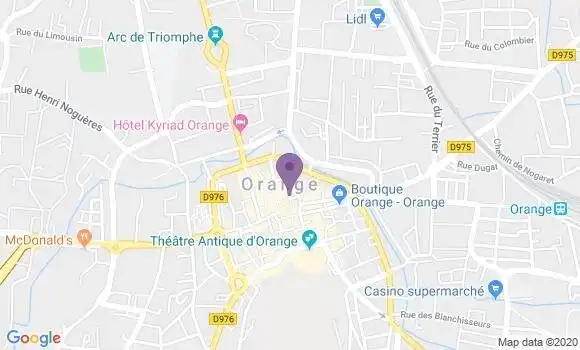 Localisation BNP Paribas Agence d