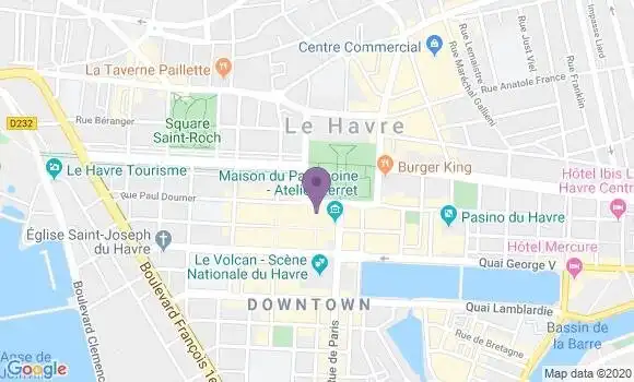 Localisation BNP Paribas Agence d