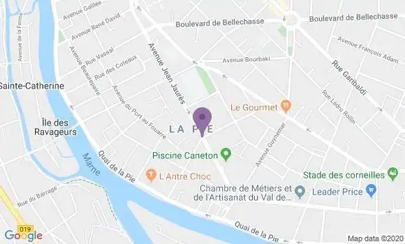Localisation LCL Agence de Saint Maur des Fossés la Pie