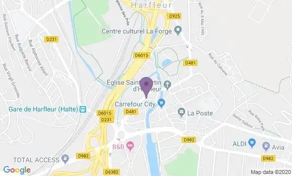 Localisation BNP Paribas Agence d